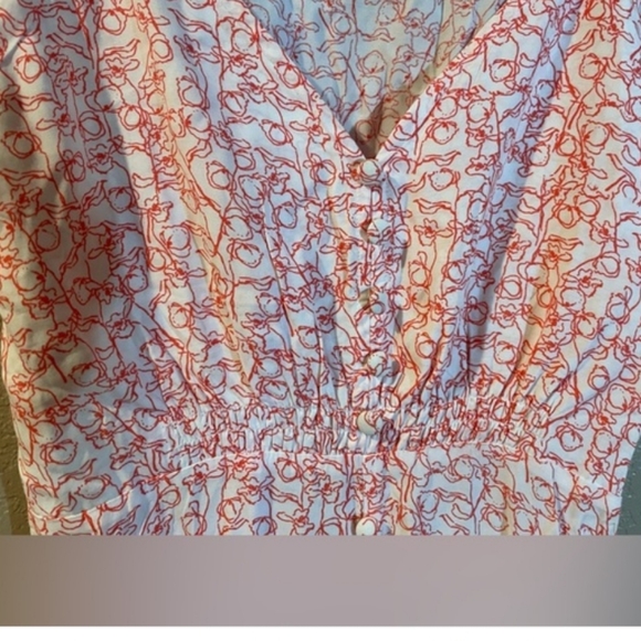 Faithfull The Brans Elegant Pink Floral Dress NWT - Picture 2 of 9